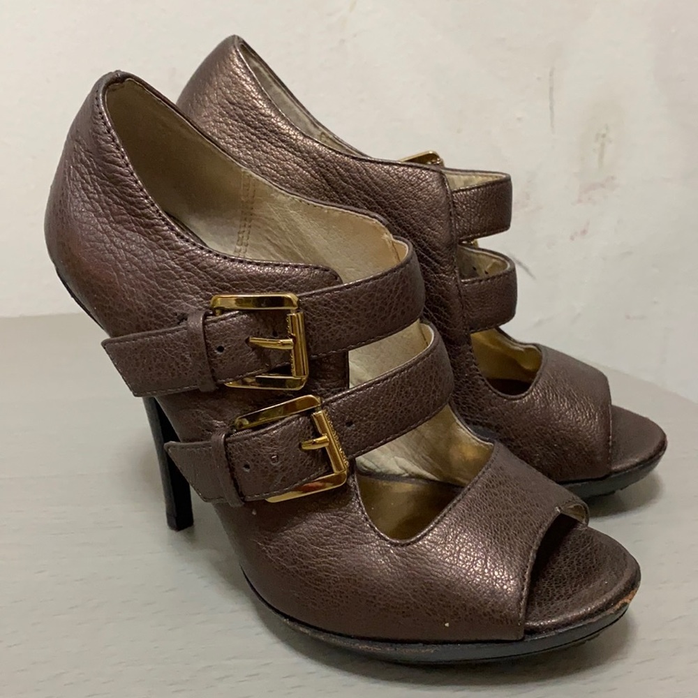 Michael Kors Women’s Size 4 Brown Leather Stiletto